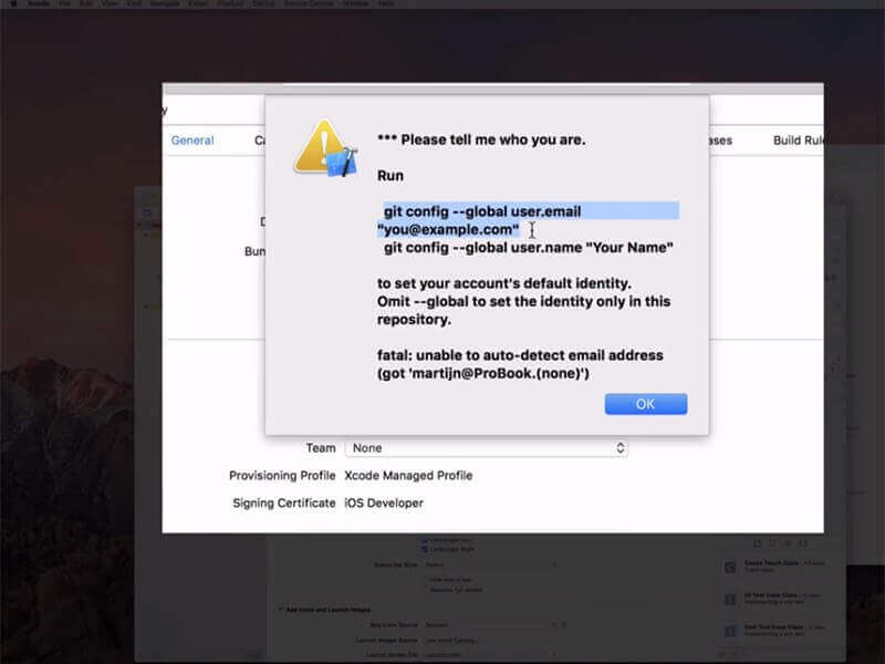 XcodeでGITをセットアップする